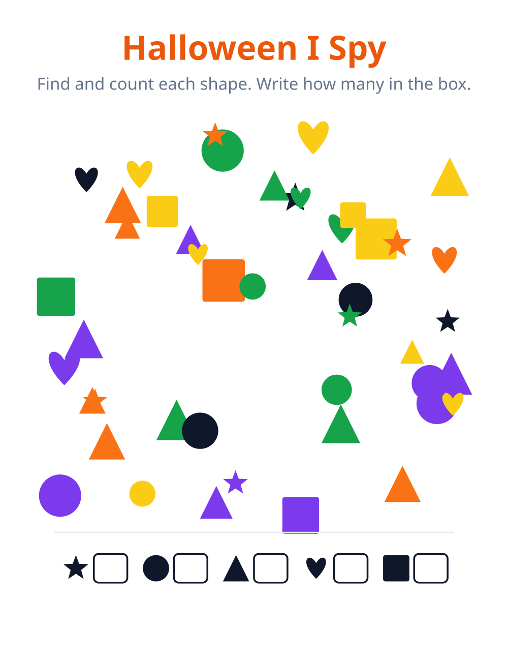 Halloween I Spy — free printable i spy for kids